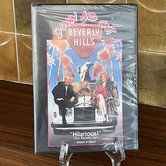 Down and Out in Beverly Hills DVD 1986 Touchstone Sealed - Picture 1 of 4